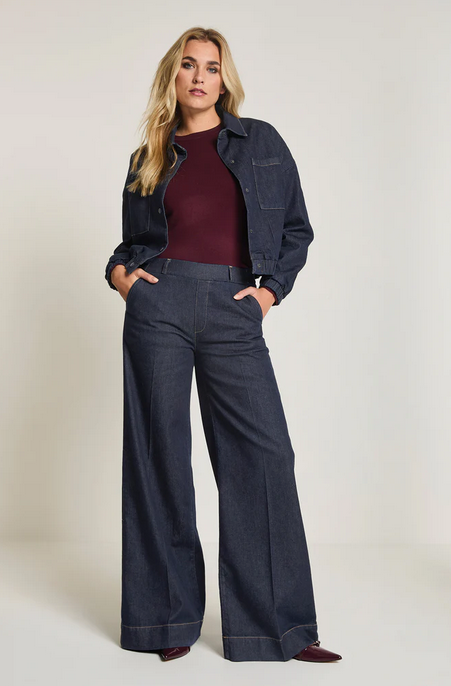 Parami Jeans Lizzy Indigo Blauw