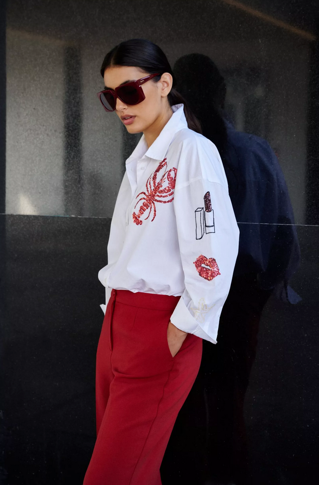 Mayerline Pantalon Rood