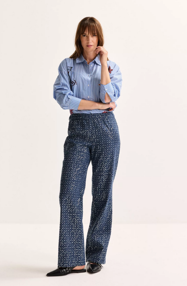 Mayerline Pantalon Jeans Glitter
