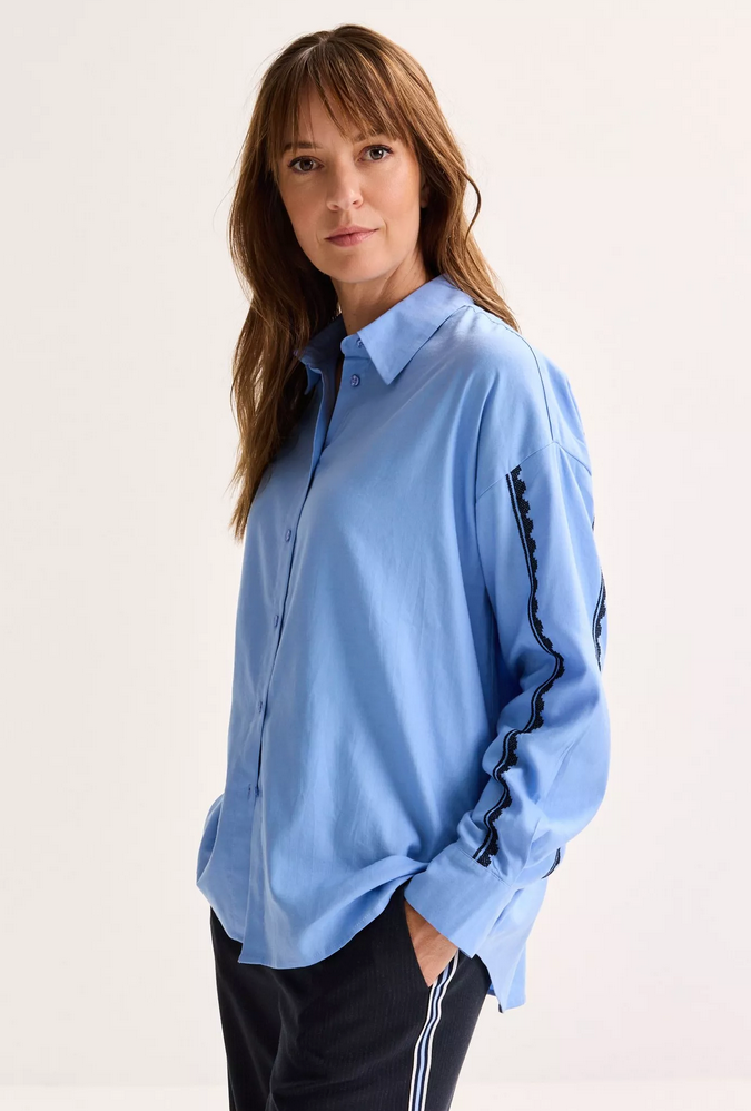 Améline Blouse Lichtblauw