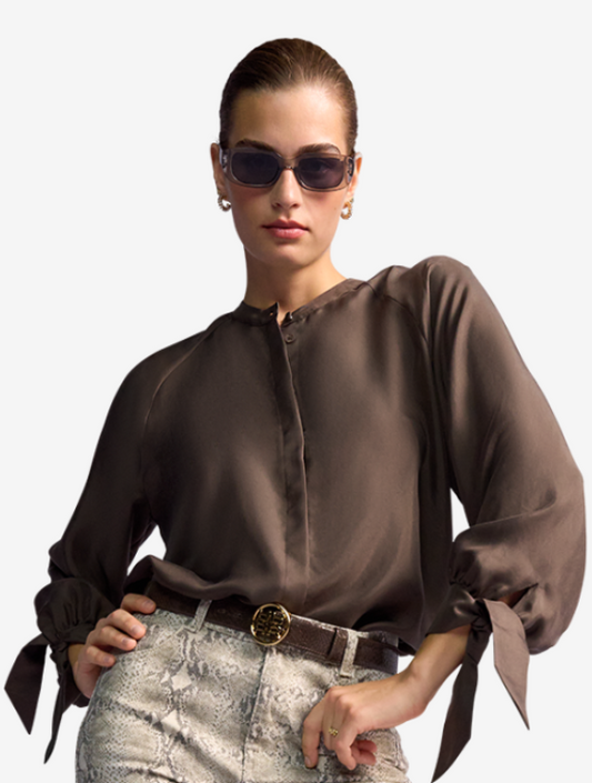 Riani Blouse Kaki/Bruin