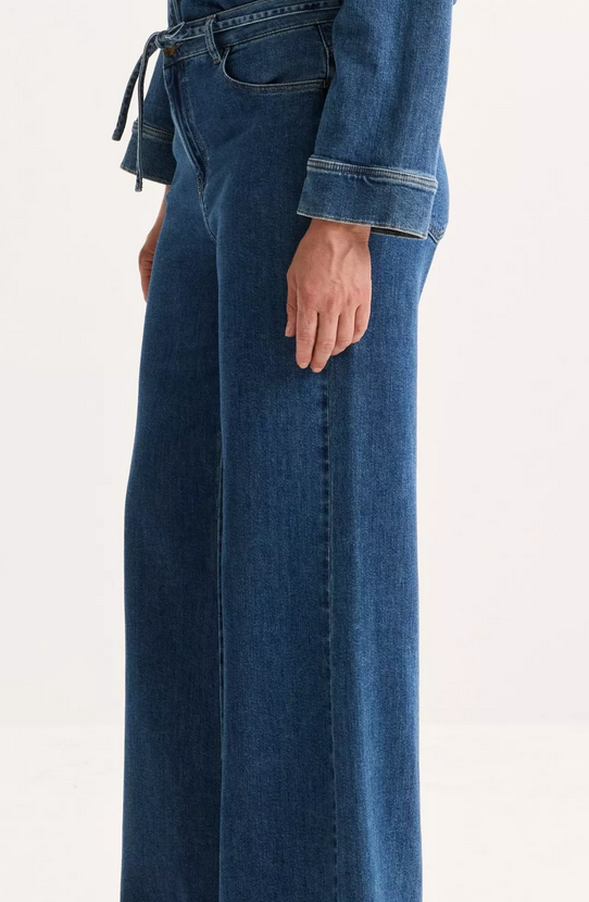 Améline Pantalon Jeans Blauw