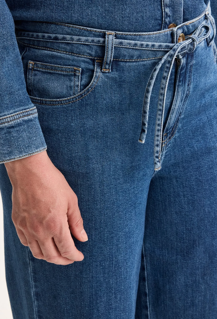 Améline Pantalon Jeans Blauw