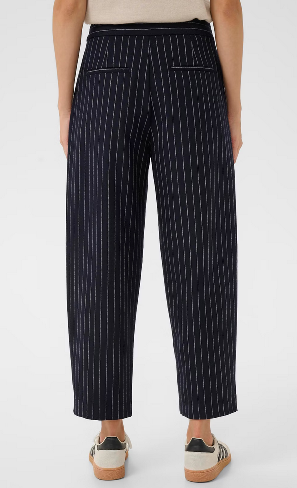 Part Two Pantalon Krijtstreep Blauw