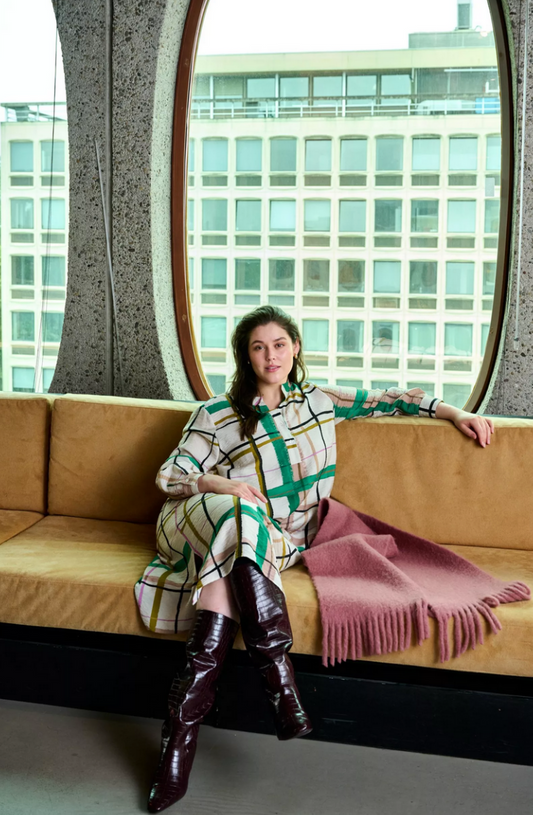 Mayerline Kleed Lang Print