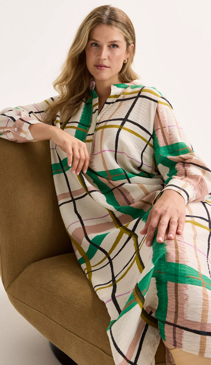Mayerline Kleed Lang Print