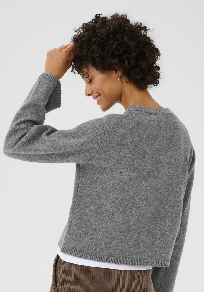 Part Two Cardigan Grijs