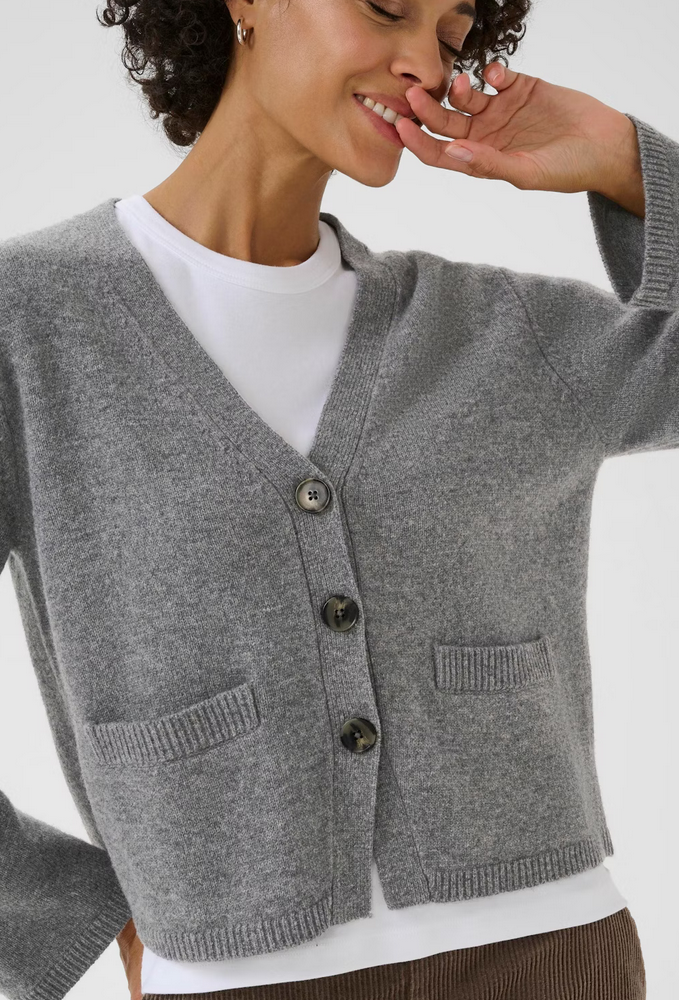 Part Two Cardigan Grijs