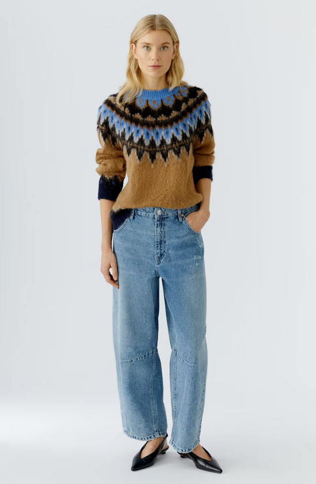 Oui Pull Print