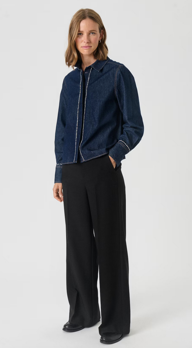 Part Two Blouse Jeans Glitter