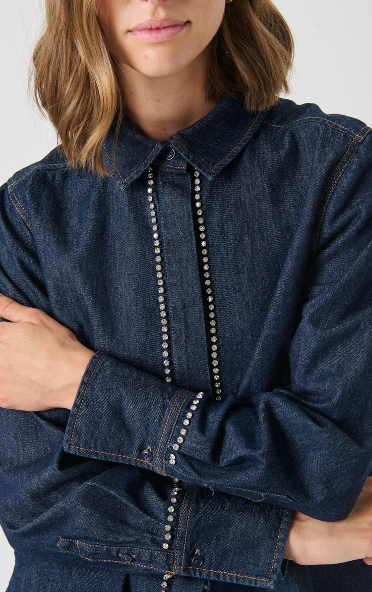 Part Two Blouse Jeans Glitter
