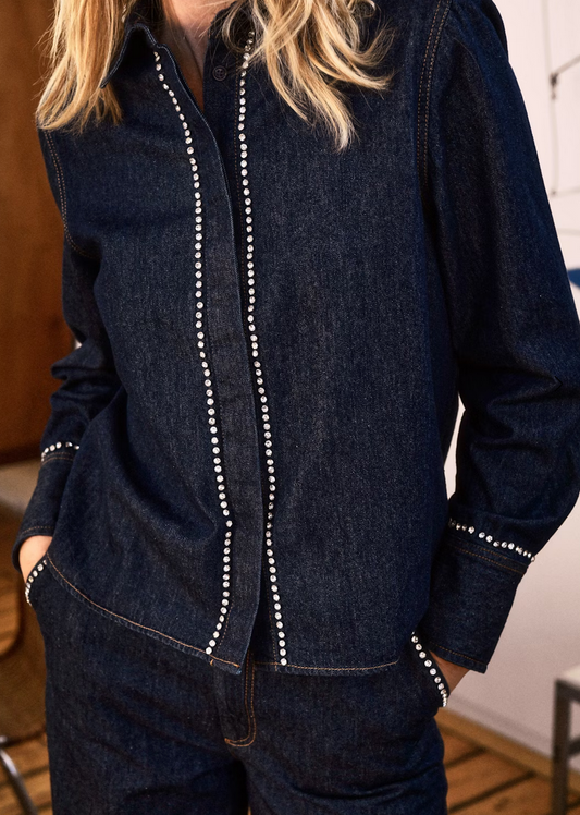 Part Two Blouse Jeans Glitter