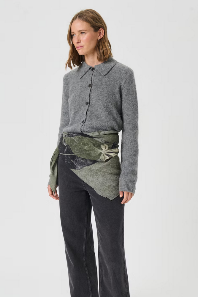 Part Two Cardigan Grijs Zilver