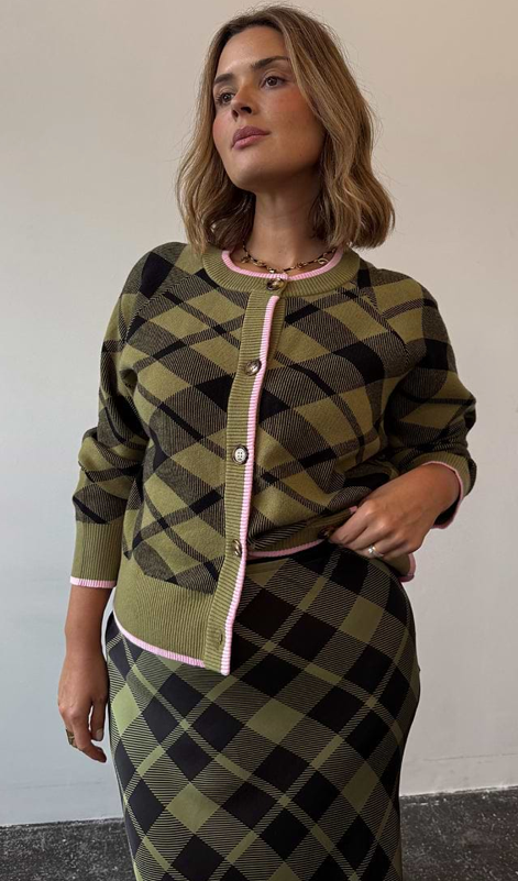 NFD Cardigan Print