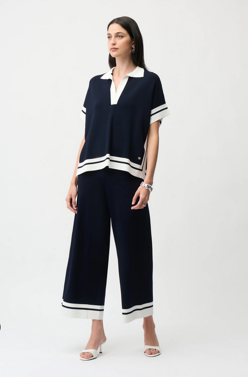 Joseph Ribkoff Pantalon Donkerblauw