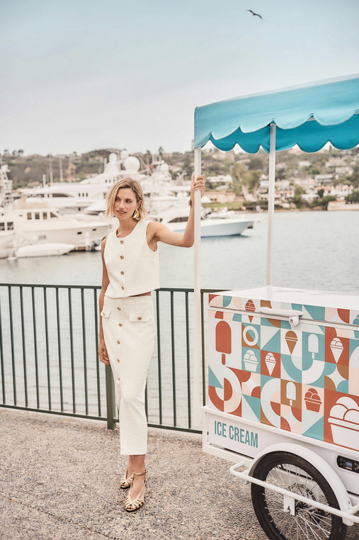 Joseph Ribkoff Rok Ecru