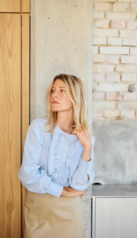 Part Two Blouse Lichtblauw