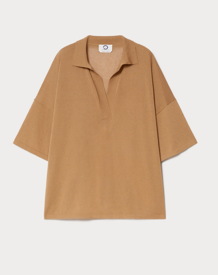 Marina Rinaldi Pull Cognac