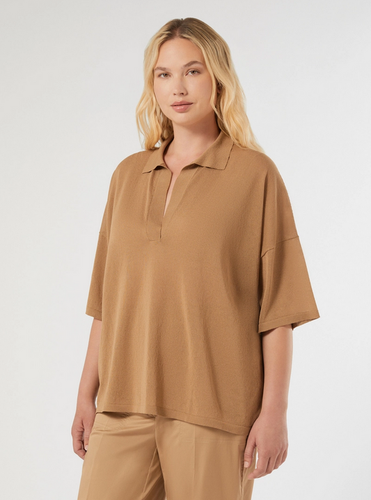 Marina Rinaldi Pull Cognac