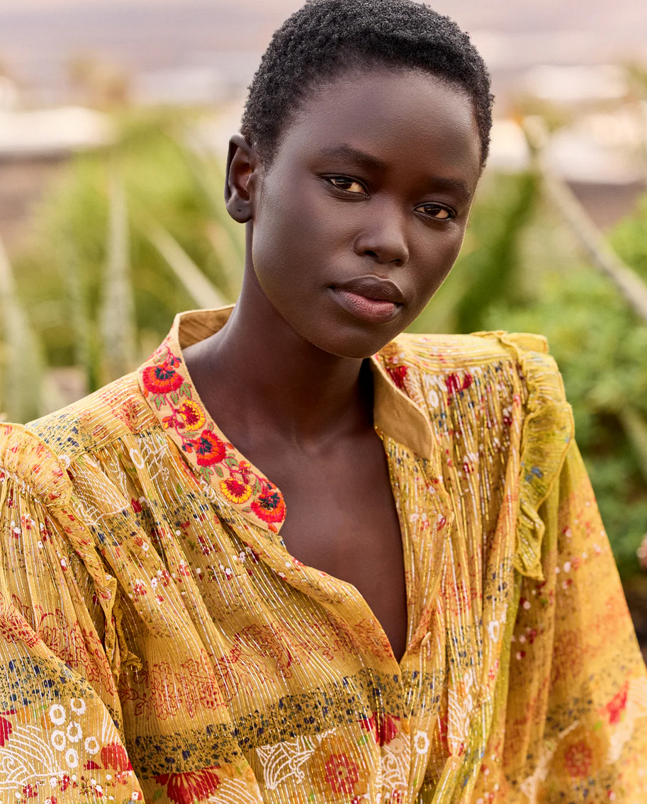 Mesdemoiselles Blouse Print