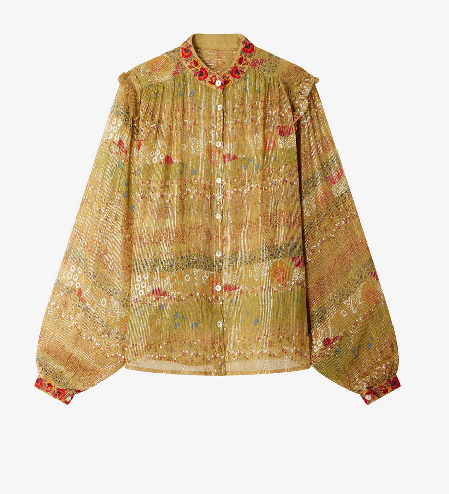 Mesdemoiselles Blouse Print