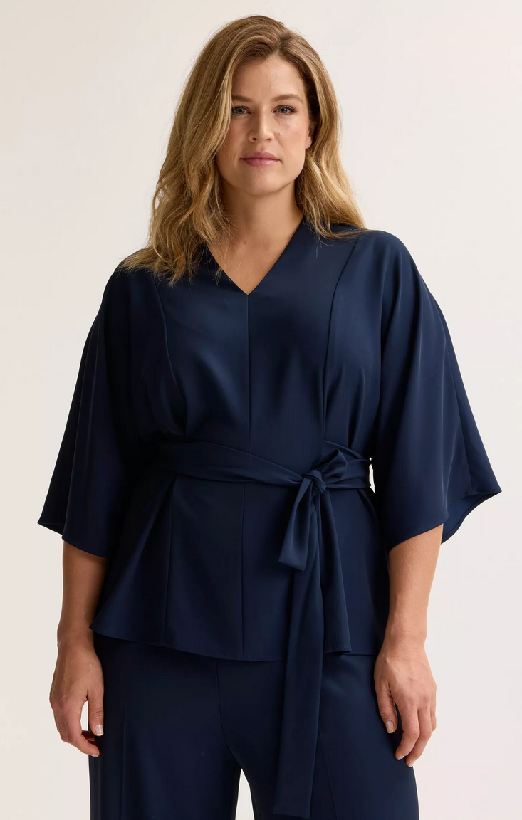 Mayerline Blouse Donkerblauw