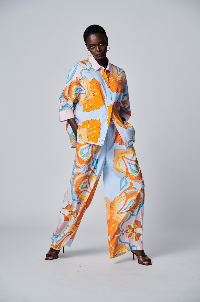 Herzens Pantalon Print
