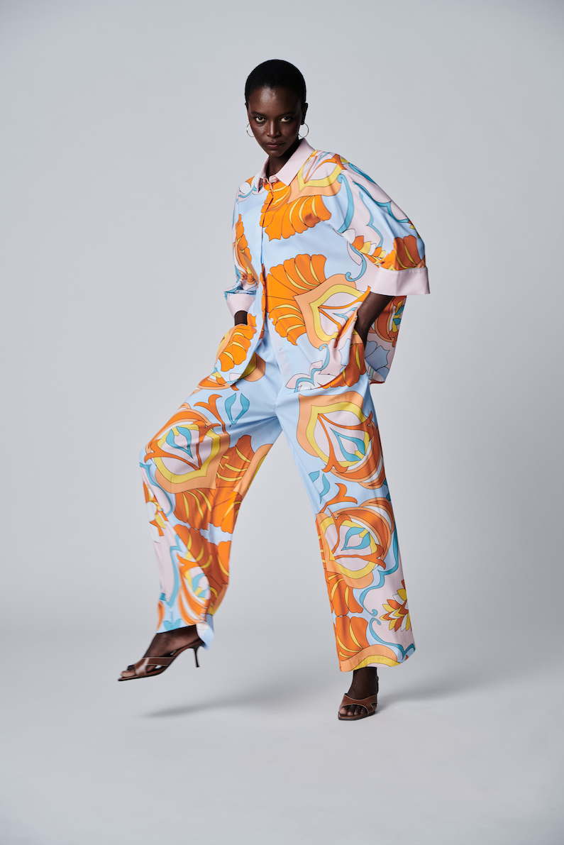 Herzens Pantalon Print