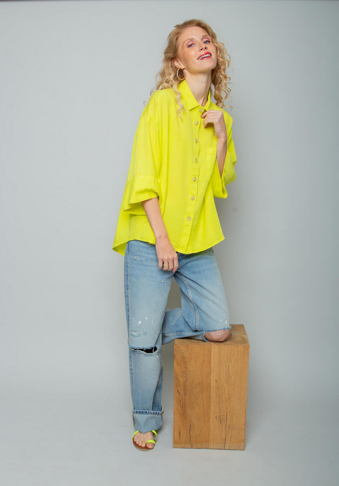 Emily Blouse Fluogeel