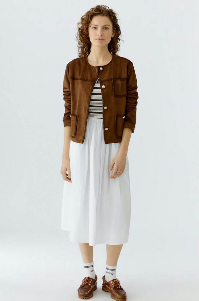 Oui Blazer Bruin