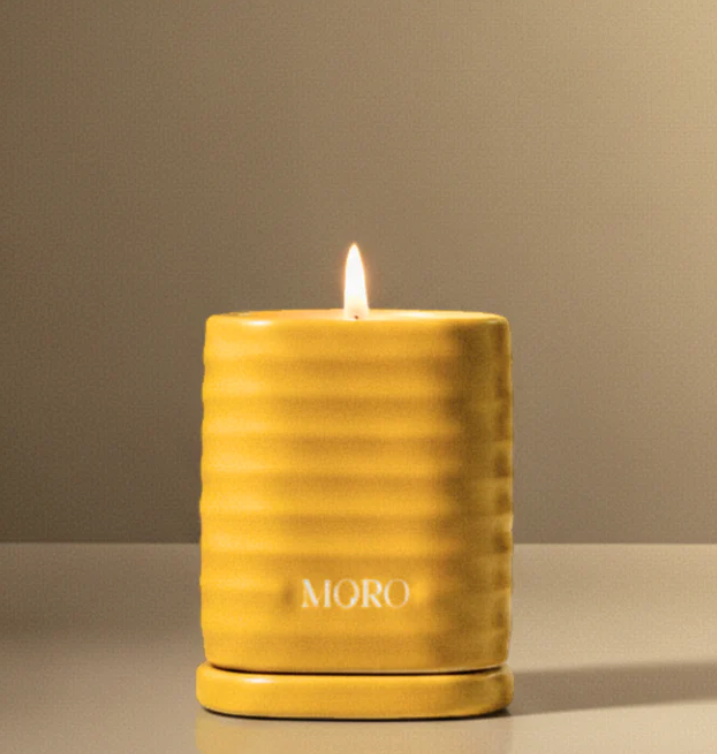 Moro Geurkaars VULLING Geel Bergamot