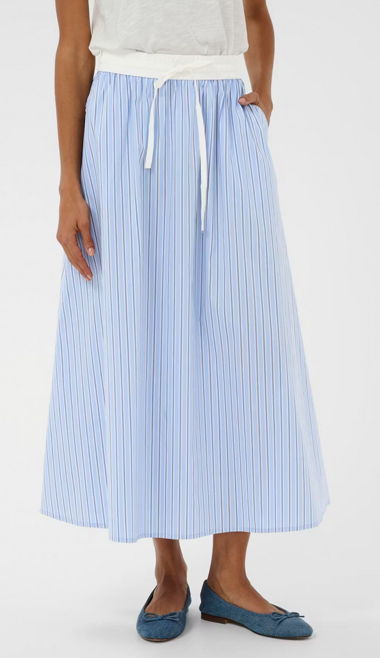 Culture Rok Lang Streep Blauw