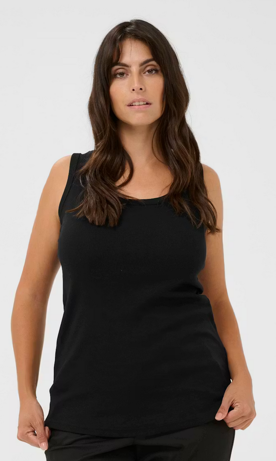 Kaffe Curve Top Zwart