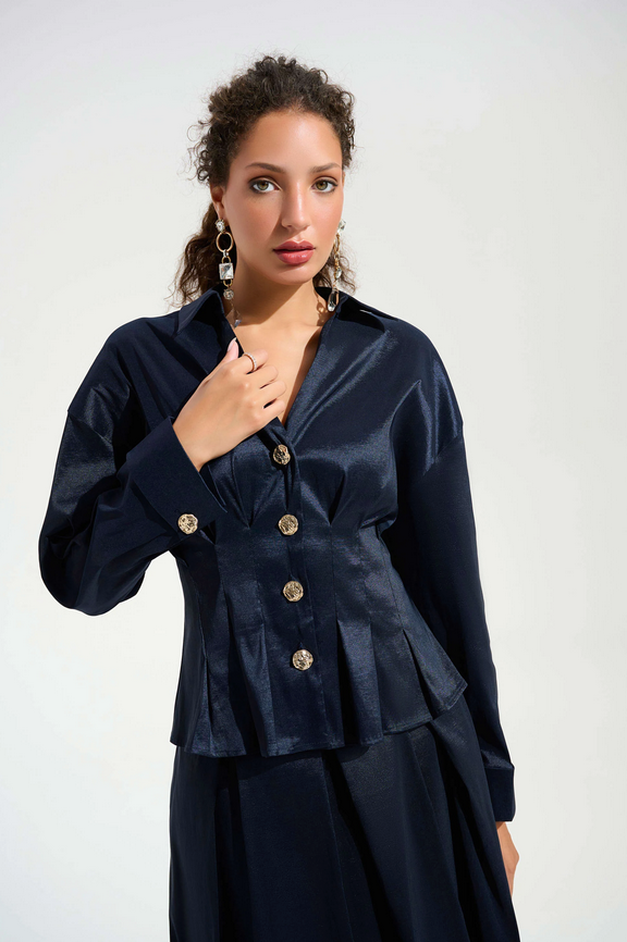Ribkoff Blouse Donkerblauw