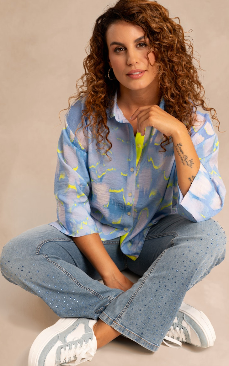 Eiszeit Pantalon Jeans Glitter