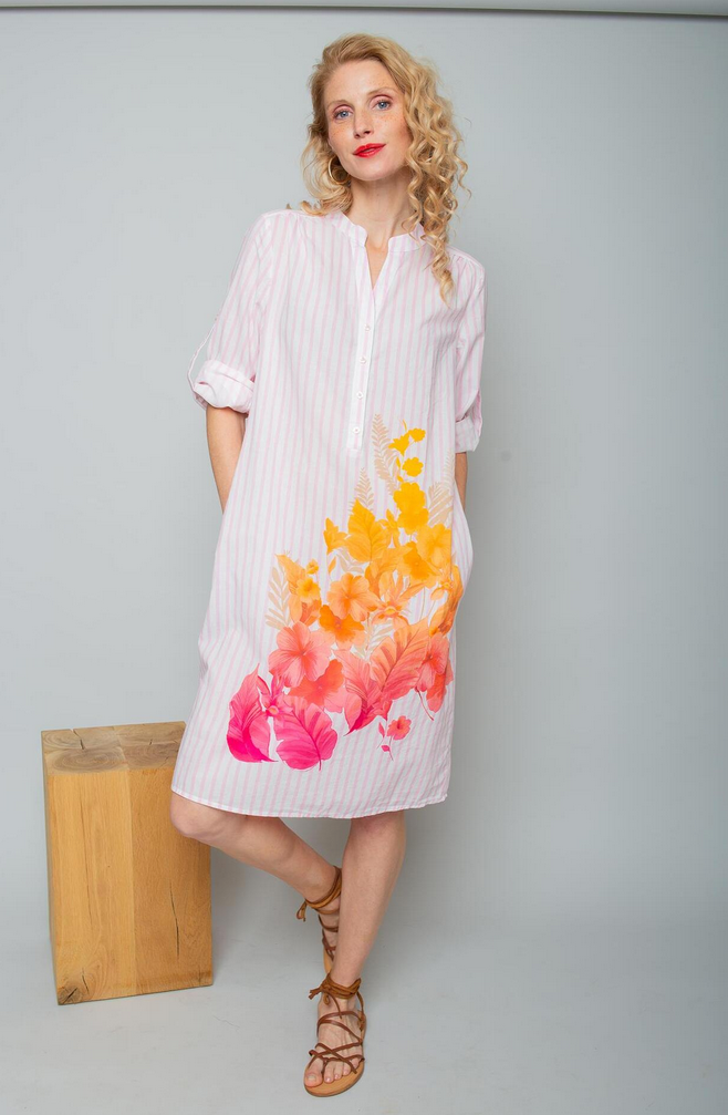 Emily Kleed Print Roze