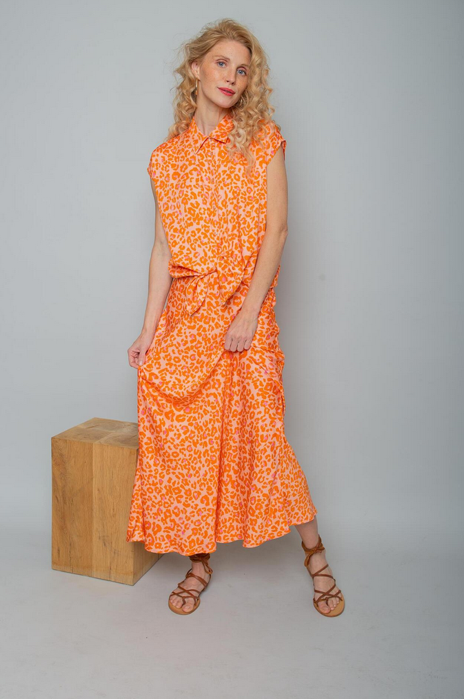 Emily Blouse Leo Print
