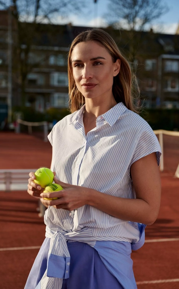 Améline Wknd Blouse Streep