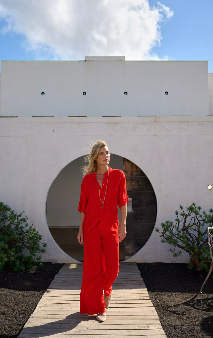 Mayerline Blouse Rood