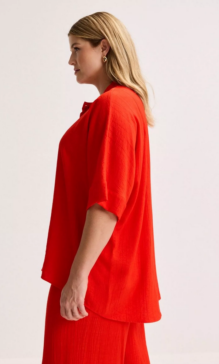Mayerline Blouse Rood