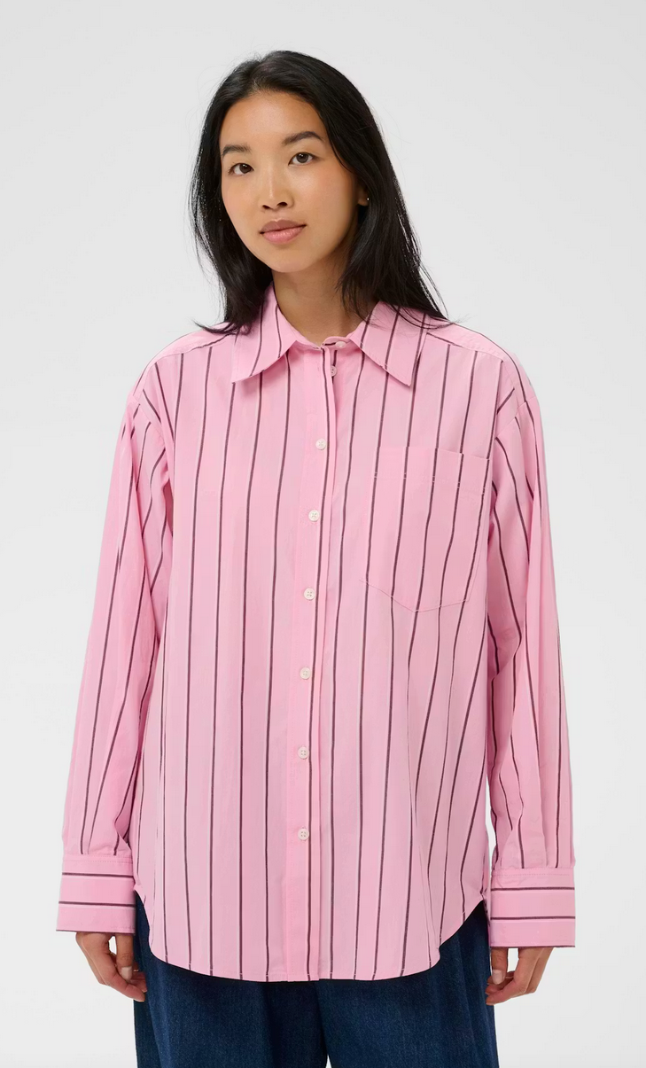 Part Two Blouse Streep Roze