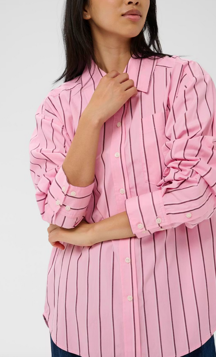 Part Two Blouse Streep Roze