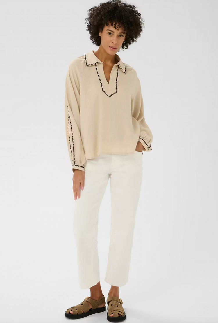 Part Two Blouse Beige