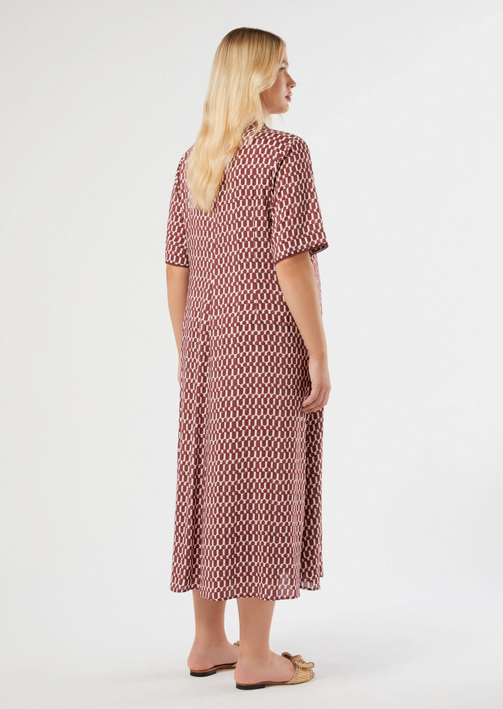 Marina Rinaldi Kleed Lang Print