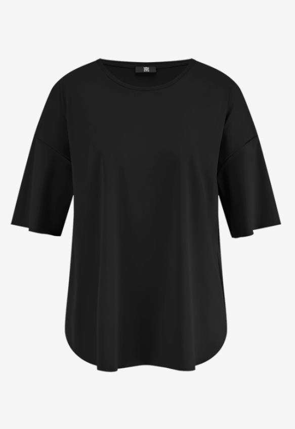 Riani Tshirt Travel Zwart