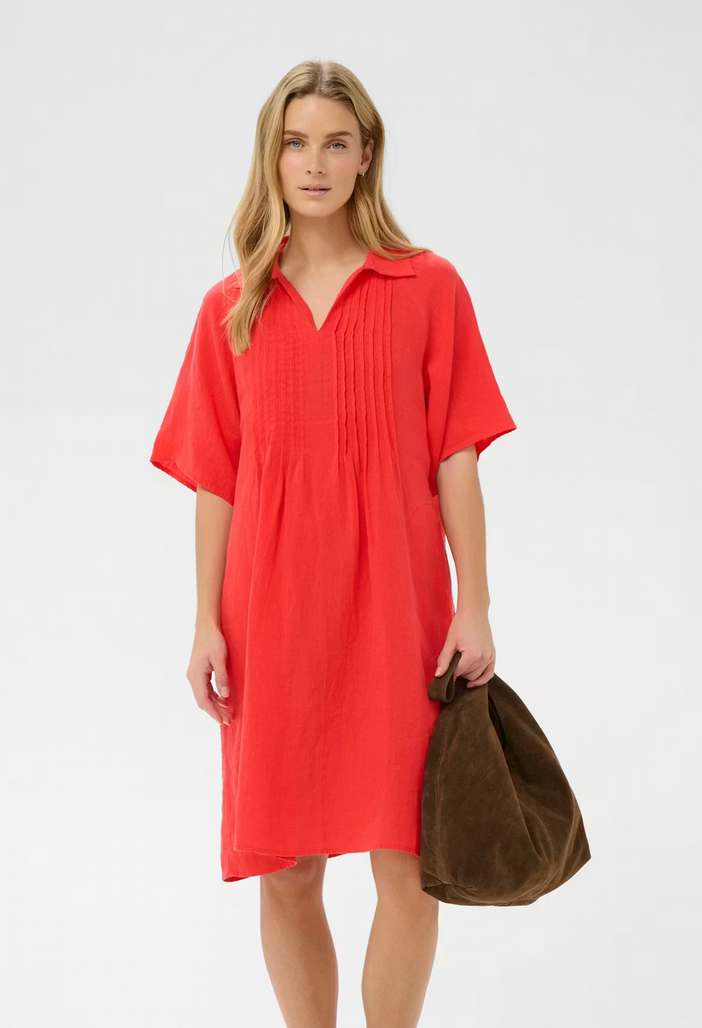 Part Two Kleed Linnen Rood