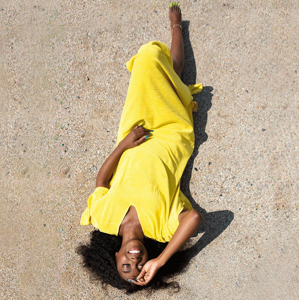 Speezy's Kaftan Lemon Yellow