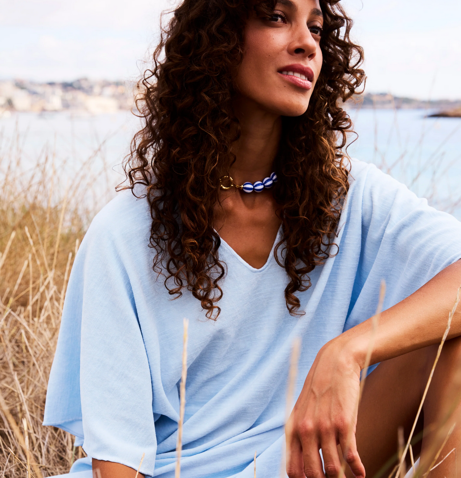 Speezy's Kaftan Lichtblauw