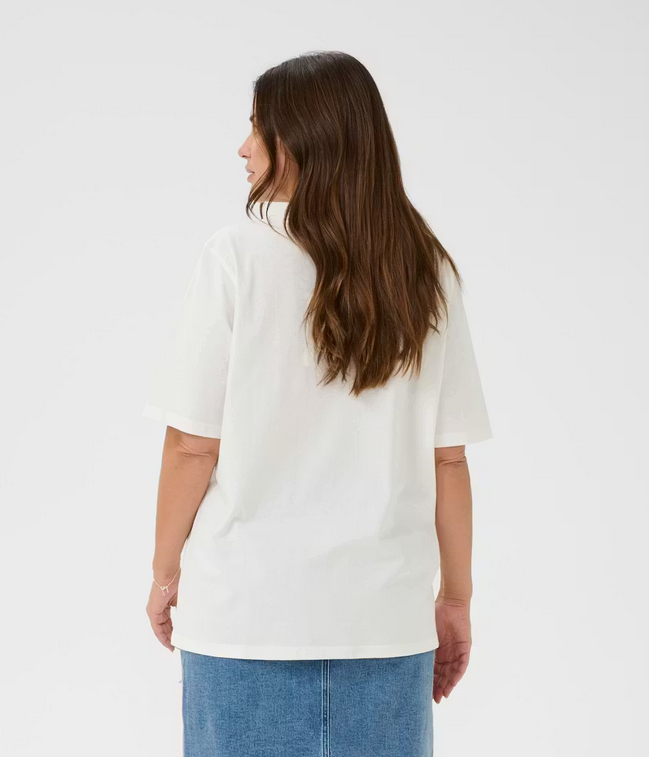 Kaffe Curve Tshirt Print