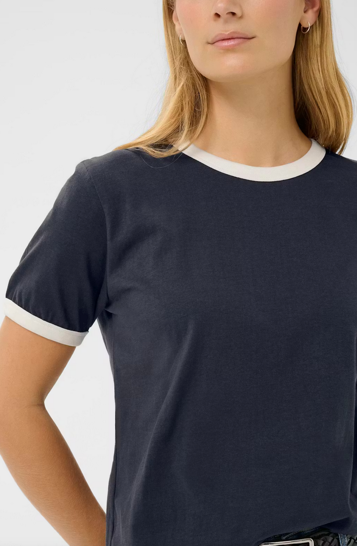 Part Two Tshirt Donkerblauw/Ecru